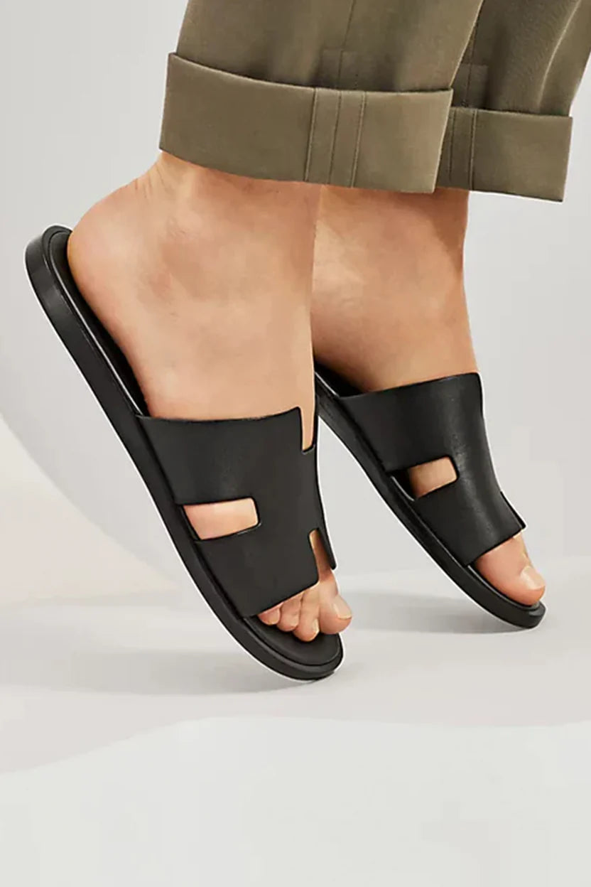 Sandale Homme en Cuir – Élégance & Confort Estival