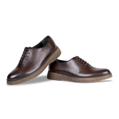 Peters: Richelieu Homme - Cuir Marron