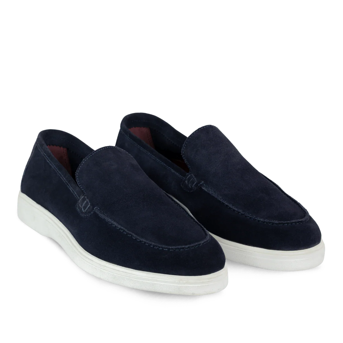 Preston: Mocassin Homme - Daim Camel