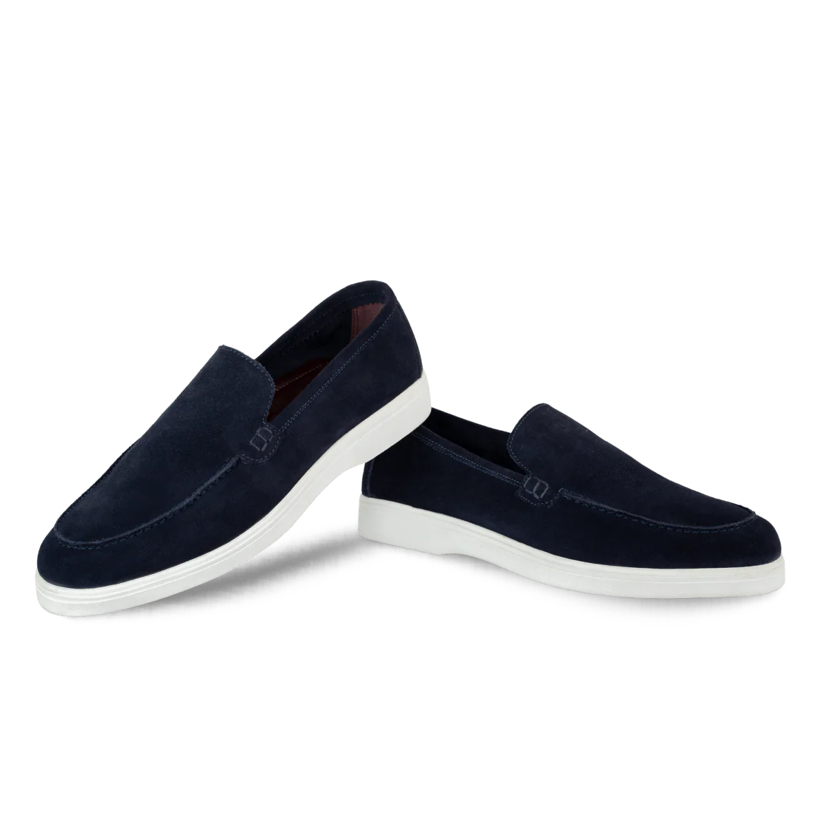 Preston: Mocassin Homme - Daim Camel