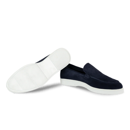 Preston: Mocassin Homme - Daim Camel